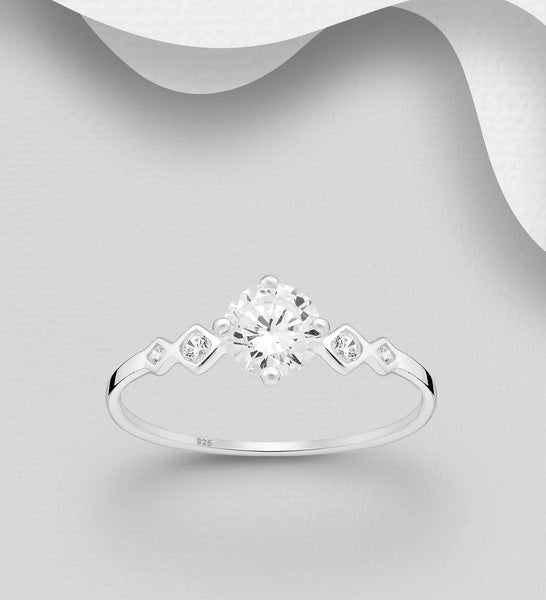 Dainty & Elegant 5 Stone Ring