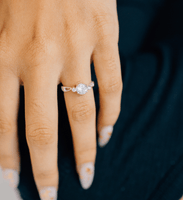 Simulated Diamond Ring