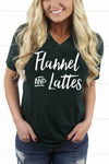 FLANNEL AND LATTES TEE