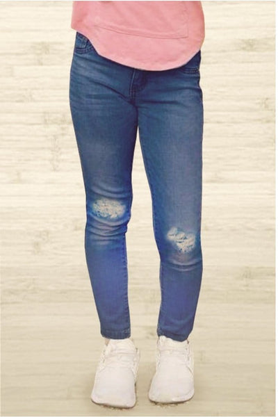 DISTRESSED TODDLER JEANS