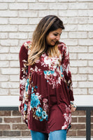 FLORAL TUNIC